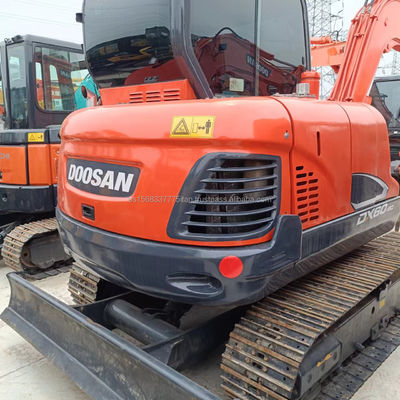 DOOSAN DX60 excavadora y máquina de construcción hidráulica con 0-2000 horas de trabajo en 2016