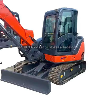 Hitachi ZX50u Mini Excavadora de 5 toneladas Excavadora de 5 toneladas con cilindro hidráulico original