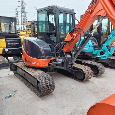 Hitachi ZX50u Mini Excavadora de 5 toneladas con y Hiperquinesis original bomba hidráulica