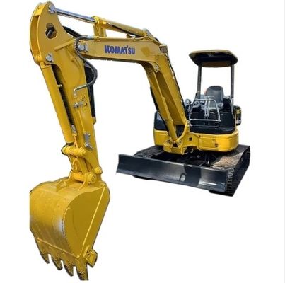 Komatsu PC56 de 5,6 toneladas mini excavadora hidráulica excavadora de rastreo en buen estado de Japón