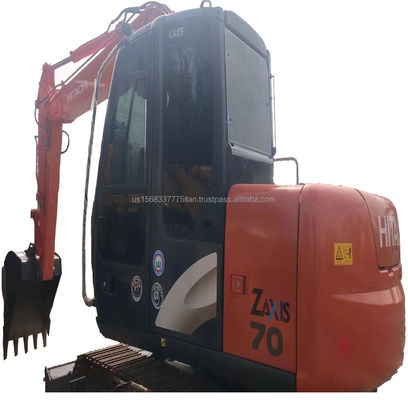 Excavadora Hitachi ZX70 original japonesa de 2016 con y bomba hidráulica original