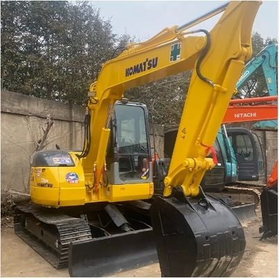 Excavadora Komatsu PC78US de 7 toneladas de uso con 0-2000 horas de trabajo y capacidad de cubo de 0,2M3