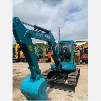 Mini excavadora de segunda mano 5.5 TON Kubota U55 Excavadora original bomba hidráulica Usada
