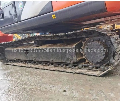Excavadora usada Hitachi ZX60 con válvula hidráulica original y peso de la máquina de 7000 KG