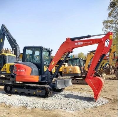 Excavadora KUBOTA KX165 de 6 toneladas con bomba hidráulica original y peso de la máquina 7000 KG