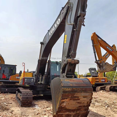 Excavadora VOLVO en buen estado con bomba hidráulica original y capacidad de cubo de 1.2M3