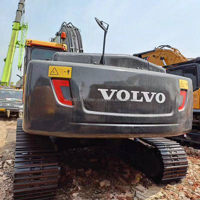 Excavadora VOLVO en buen estado con bomba hidráulica original y capacidad de cubo de 1.2M3