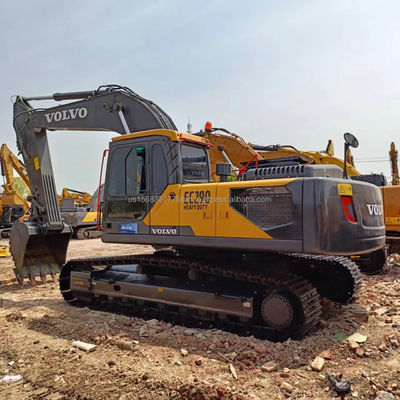 Excavadora VOLVO en buen estado con bomba hidráulica original y capacidad de cubo de 1.2M3