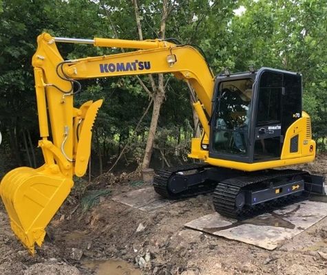 Excavadora de segunda mano Komatsu PC70 7T con capacidad de 0.2M3 y buenas condiciones de marcha