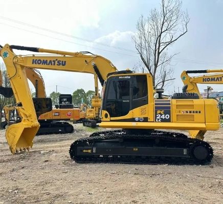 Excavadora Komatsu de 24 toneladas con 119 kW de potencia y válvula hidráulica original a un precio asequible