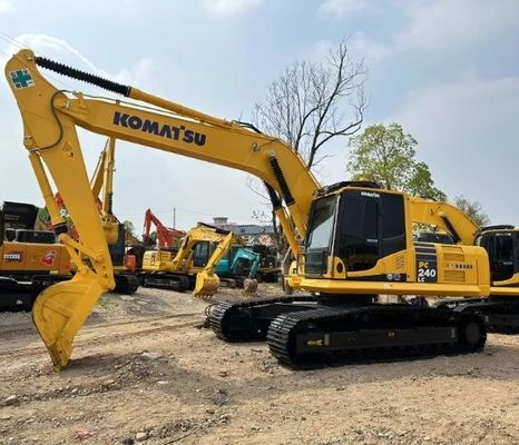 Excavadora Komatsu de 24 toneladas con 119 kW de potencia y válvula hidráulica original a un precio asequible