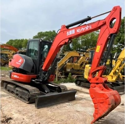 cilindro hidráulico original de 6 toneladas Kubota mini excavadora KX163 con 0-2000 horas de trabajo
