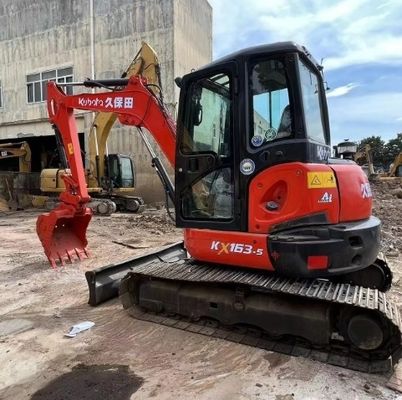 cilindro hidráulico original de 6 toneladas Kubota mini excavadora KX163 con 0-2000 horas de trabajo