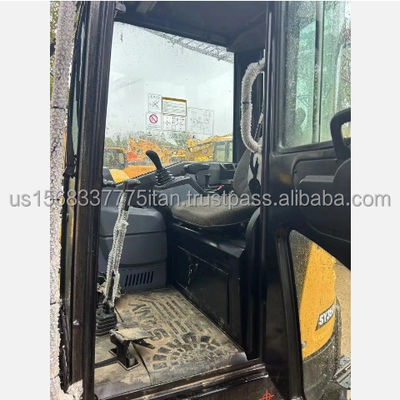 Baja hora de trabajo Sany SY35U Mini Excavadora con bomba hidráulica original y motor ISUZU