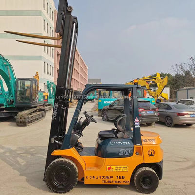 Toyota 7F30 carretilla elevadora y máquina de uso razonable con horquilla de longitud 1000 mm Peso KG 3000 kg