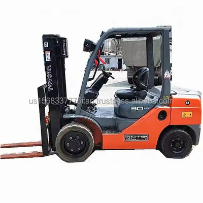 Toyota 8F30 Camioneta eléctrica Usada Máquina diesel razonable para tiendas de materiales de construcción