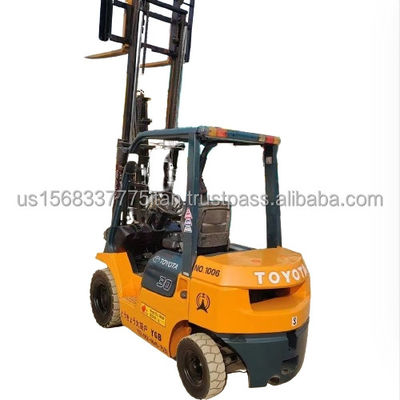 Original de Japón 45kw Toyota 4,5 toneladas de carretilla elevadora FD45 para el manejo de cargas pesadas