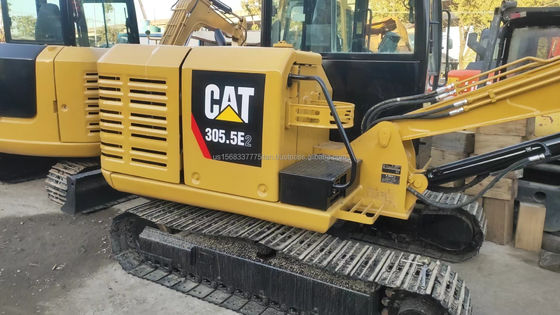 305.5E2 Miniexcavadora Caterpillar usada de 5 toneladas Peso de funcionamiento 0-2000 horas de trabajo