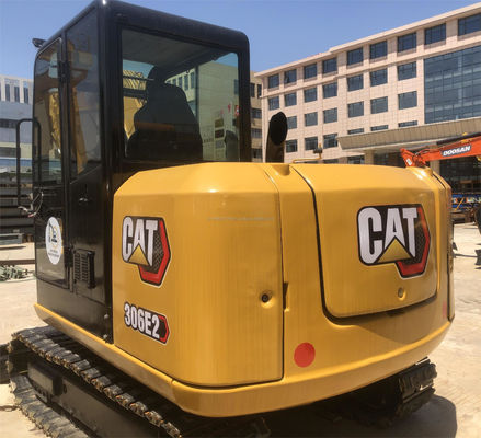 Categoría 306E2 Excavadora hidráulica 306E2 Mini Caterpillar usada para trabajos de construcción