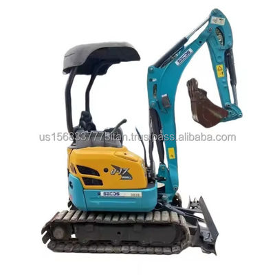 Mini KUBOTA KXU17 Excavadora utilizada en las tiendas de materiales de construcción con sistema avanzado de PLC