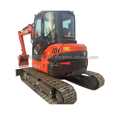 Excavadora KUBOTA KXU55 Usada con cilindro hidráulico original y motor de componentes centrales