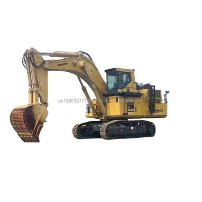 Excavadora Komatsu PC200 Japón Excavadora de rastreo hidráulico de uso con capacidad de cubo de 1.2M3
