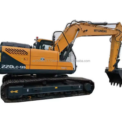 Corea usó una excavadora Hyundai 220 Excavadora modelo Crawler de Harga Excavator en 2016