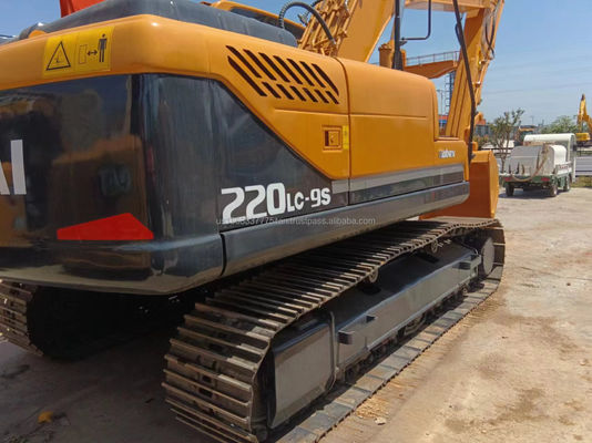 Corea usó una excavadora Hyundai 220 Excavadora modelo Crawler de Harga Excavator en 2016