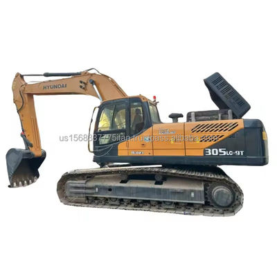 Hyundai 305LC-9T modelo 30ton 305 Excavadora de rastreo Usada y en buen estado