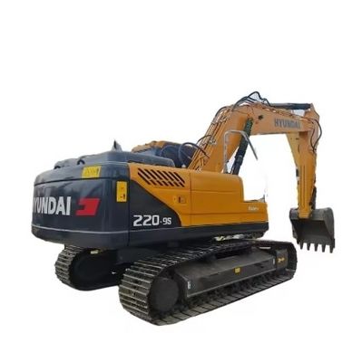 Buena condición Rexroth Gear Pump Excavadora Usada Hyundai R220LC-9S 22000 KG Excavadora