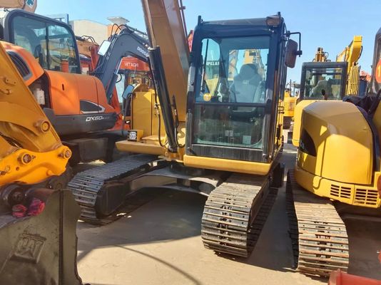 Excavadora CAT 308 de 8 toneladas de Japón, de bajo tiempo y precio asequible, peso de operación de 3,5 toneladas