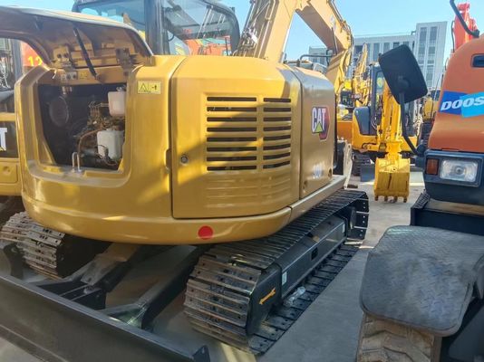 Excavadora CAT 308 de 8 toneladas de Japón, de bajo tiempo y precio asequible, peso de operación de 3,5 toneladas
