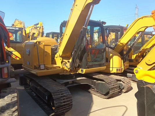 Excavadora CAT 308 de 8 toneladas de Japón, de bajo tiempo y precio asequible, peso de operación de 3,5 toneladas