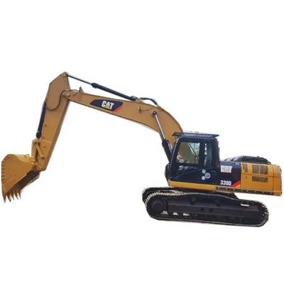 CAT 330D2L Máquina de excavación de movimiento de tierra con capacidad de cubo de 1.8M3 y 0-2000 horas de trabajo