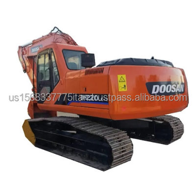 22000 KG Doosan DH220 Mini Excavadora Usada de múltiples funciones con bomba hidráulica original