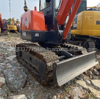 Máquina de construcción hidráulica de segunda mano DOOSAN DH55 Excavadora con buen rendimiento