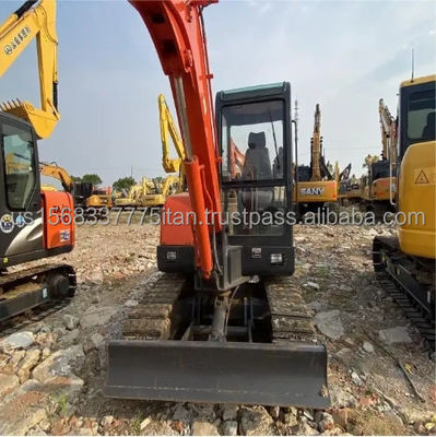Máquina de construcción hidráulica de segunda mano DOOSAN DH55 Excavadora con buen rendimiento