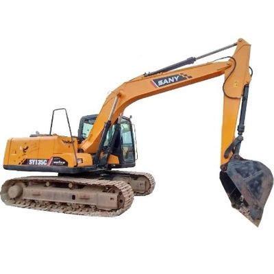 Sany SY135C de segunda mano Pro Excavadora Crawler 13.5 toneladas con 0-2000 horas de trabajo