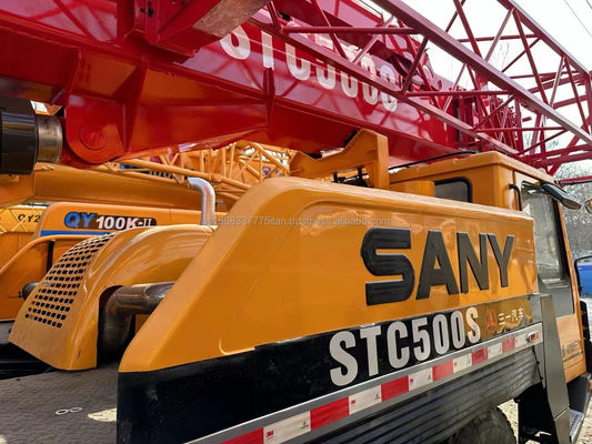 cilindro hidráulico SANY Usado SANY grúa de 55 toneladas Máquina de construcción de excelente rendimiento
