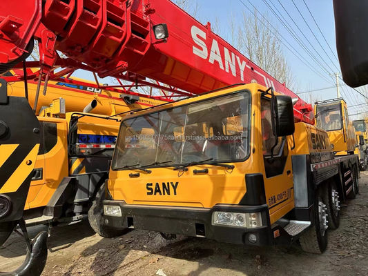 cilindro hidráulico SANY Usado SANY grúa de 55 toneladas Máquina de construcción de excelente rendimiento