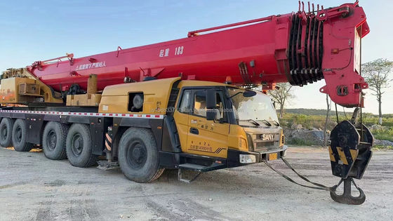 Excelente rendimiento grúa SANY STC200 utilizada con buen estado y válvula hidráulica