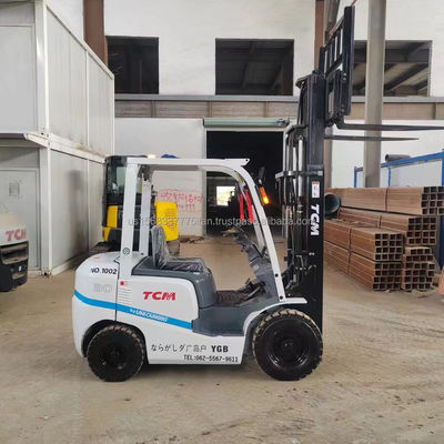 TCM 30 Camioneta de montacargas Máquina usada para tiendas de materiales de construcción Gran rendimiento