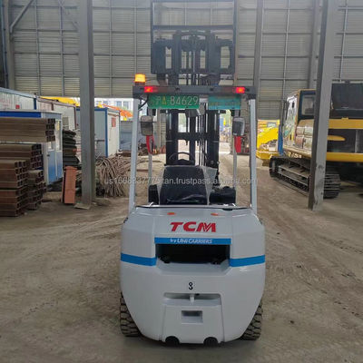 3000 kg Peso TCM 30 carretilla elevadora utilizada para tiendas de materiales de construcción Excelente rendimiento