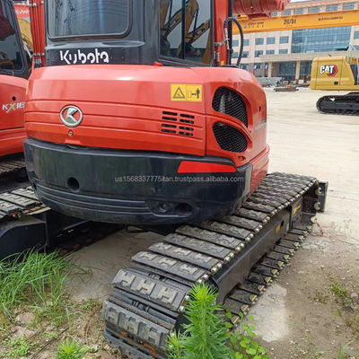 Excavadora KUBOTA KX155 Usada con peso de operación de 6TON y bomba hidráulica original