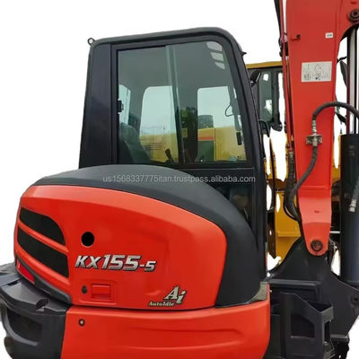 KUBOTA KX155 Excavadora con bomba hidráulica original y 0,22 capacidad de cubo Usado pero