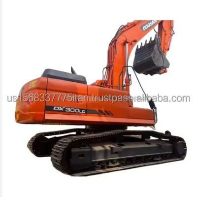 Corea Doosan DH300 Excavadora usada con cilindro hidráulico original y gran capacidad
