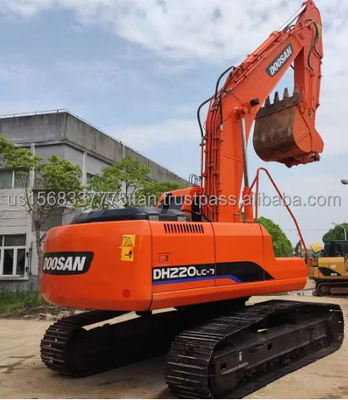 Excavadora Doosan DH220-7 Usada y en buen estado con válvula hidráulica original