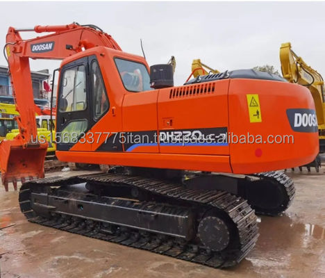 cilindro hidráulico original Doosan DH220 con gran y multifunción de la excavadora usada