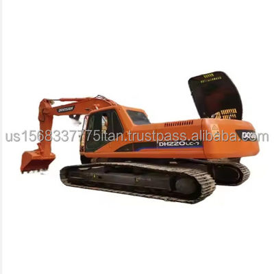 Excavadora Doosan DH220 de 20 toneladas con capacidad de cubo de 0,5 m3 y características activas