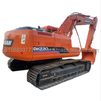 Excavadoras usadas Doosan DH220-7 en buenas condiciones para un alto nivel de rendimiento